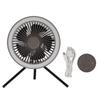 Camping Light Fan 3 Level Wind Adjustment USB Charging 3.7V 2A Hanging Camping Lights Tent Fan with