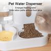 Pet Feeder Automatic Gravity Cat Dog Water Dispenser Large Capacity Visible Pet Food Feeder Pet Supplies