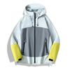 Unisex Soft Waterproof Jacket Lightweight Windproof Hiking Coat Outdoor Sports Breathable Raincoat for Running Camping