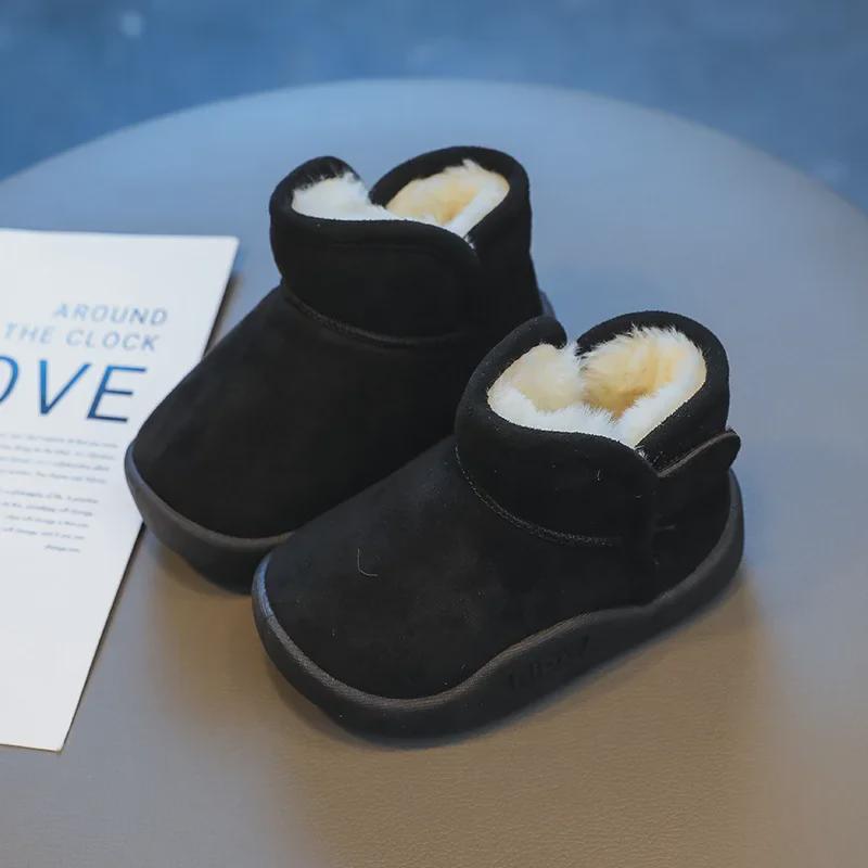 Детские зимние сапоги для снега - теплая обувь для малышей девочек