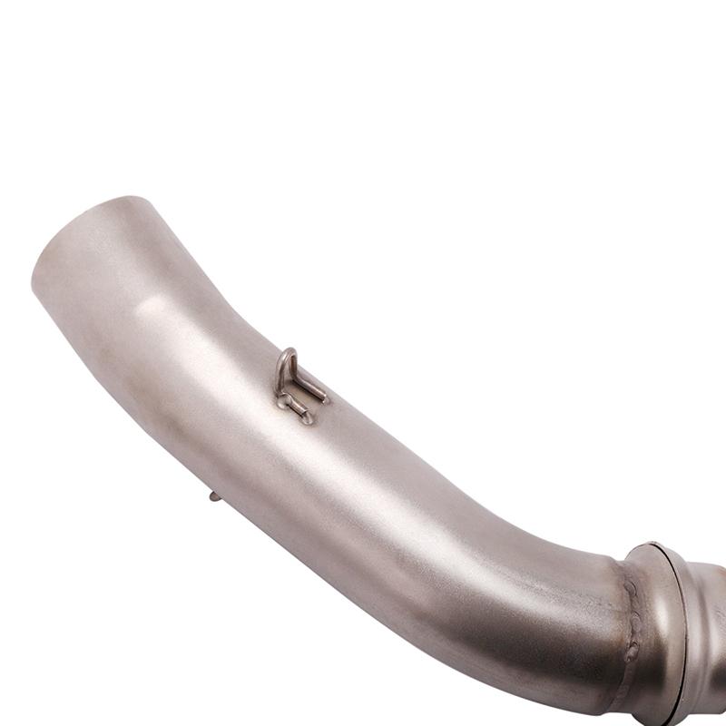 For KTM DUKE 390 250 200 125 RC390 RC250 2017 2018 2019 2020 Motorcycle 51MM Exhaust Middle Link Pipe Escape Moto Modify Muffler