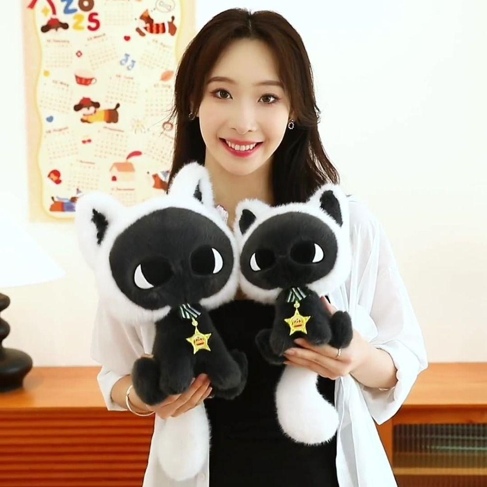 PP Cotton Cat Plush Toy Star Cat Plush Doll Comfort Plush Toys Cat Stuffed Toys Birthday Christmas