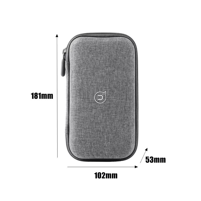 Новые водонепроницаемые двухслойные сумки для хранения, органайзер для кабеля, дорожная сумка, небольшая сумка для хранения электроники, SD-карты и внешнего аккумулятора