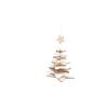Wooden Christmas Decorations Star Christmas Tree Ornaments Multilayer Christmas Tree Pendant  Wall