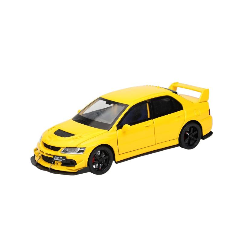 1/32 Mitsubishi Lancer Evolution Девятый Супер Гоночный Металлический Сплав Литой Модель Автомобиля Коллекция Для Улицы Хобби Бутик Подарок Мальчику