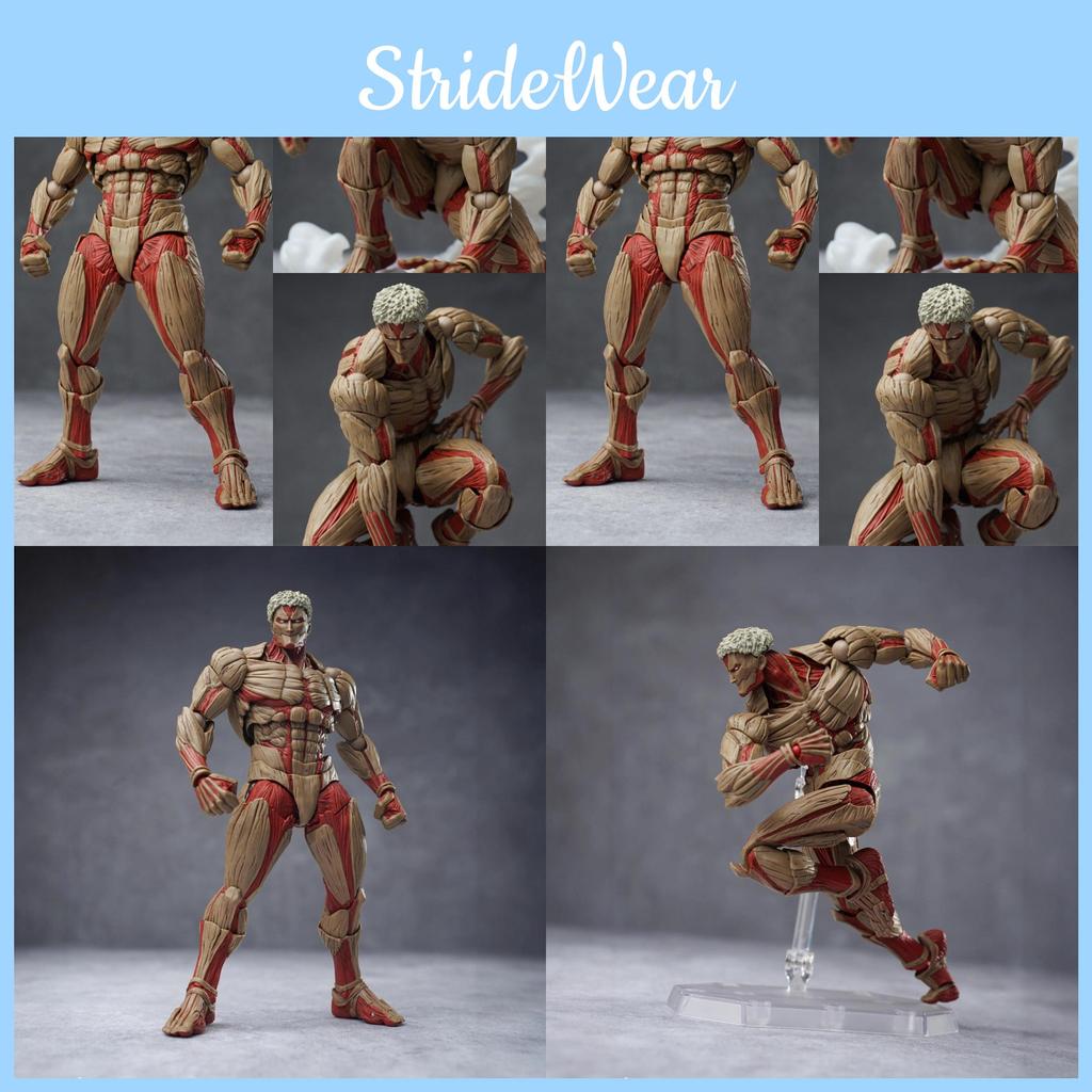 Атака Титанов Бронированный Титан ПВХ Модель Украшение с Подвижными Суставами для Коллекционеров