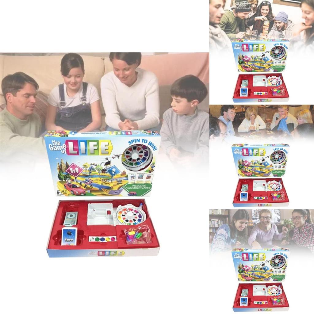 Увлекательная настольная игра «Игра жизни» для семейного веселья и интерактивной игры для всех возрастов