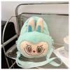 Плюшевая игрушка-эльф, мультяшная периферийная, милая сумка через плечо labubu для девочек, сумка для хранения кроссбоди