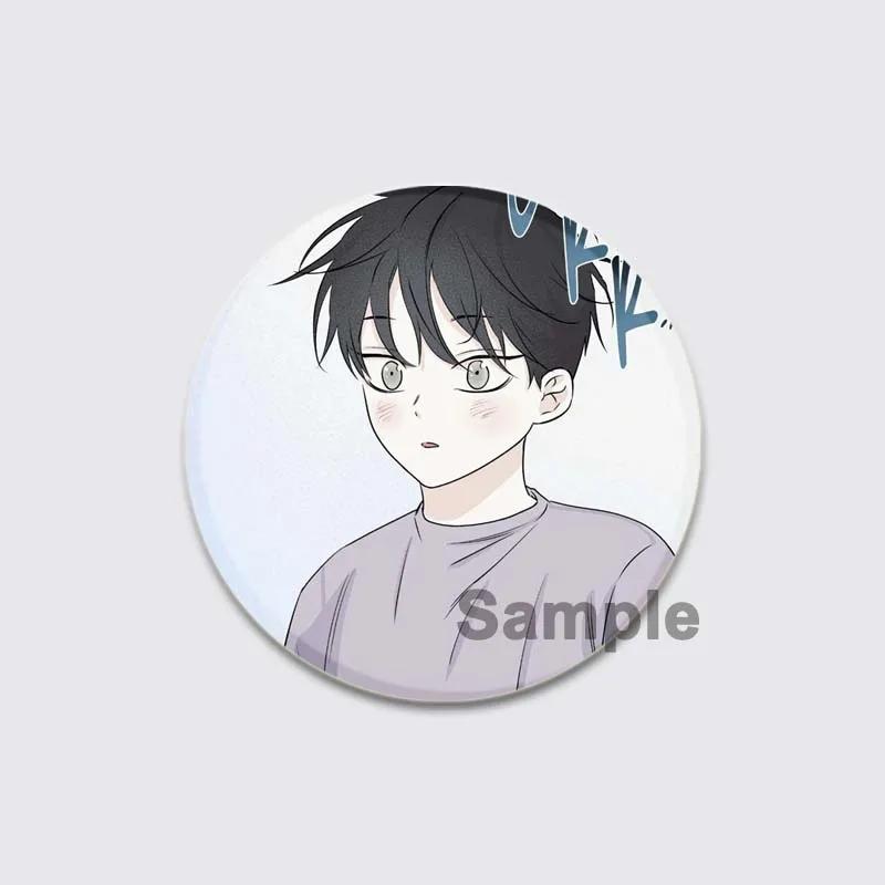 32/44/58mm BL Anime Low Tide In Twilight Badge Cartoon Brooches On Backpack Clothes Handmade Round Enamel Pins for Jewelry Gift Accessory