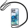 Case with Chain - BOOLING - for Samsung S20 Plus - Flexible - Shockproof - Reinforced Corner
