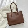 Fashionable Minimalist Shoulder Bag Vintage Unique Large Capacity Tote Bag For Fall