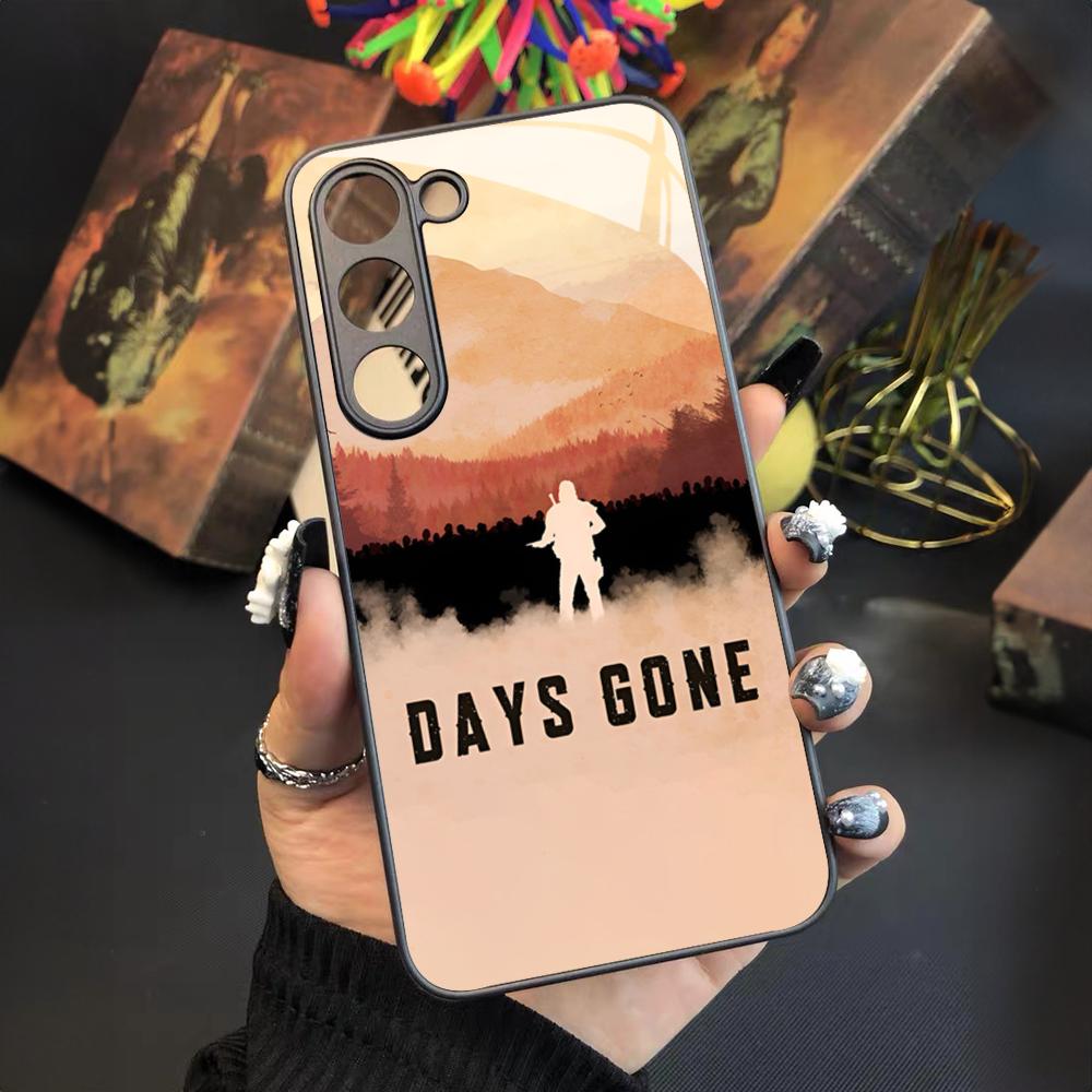 Days G-Gone Game Phone Case for Samsung Galaxy S24 S23 S22 S21 S20 A24 A34 A54 A53 Note20 M54 Fe Ultra Plus Glass