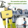 2 Outlets Bluetooth Garden Water Timer IP55 Waterproof Multi-Functional Automatic Irrigation Timer Rain Delay Manual Auto Mode