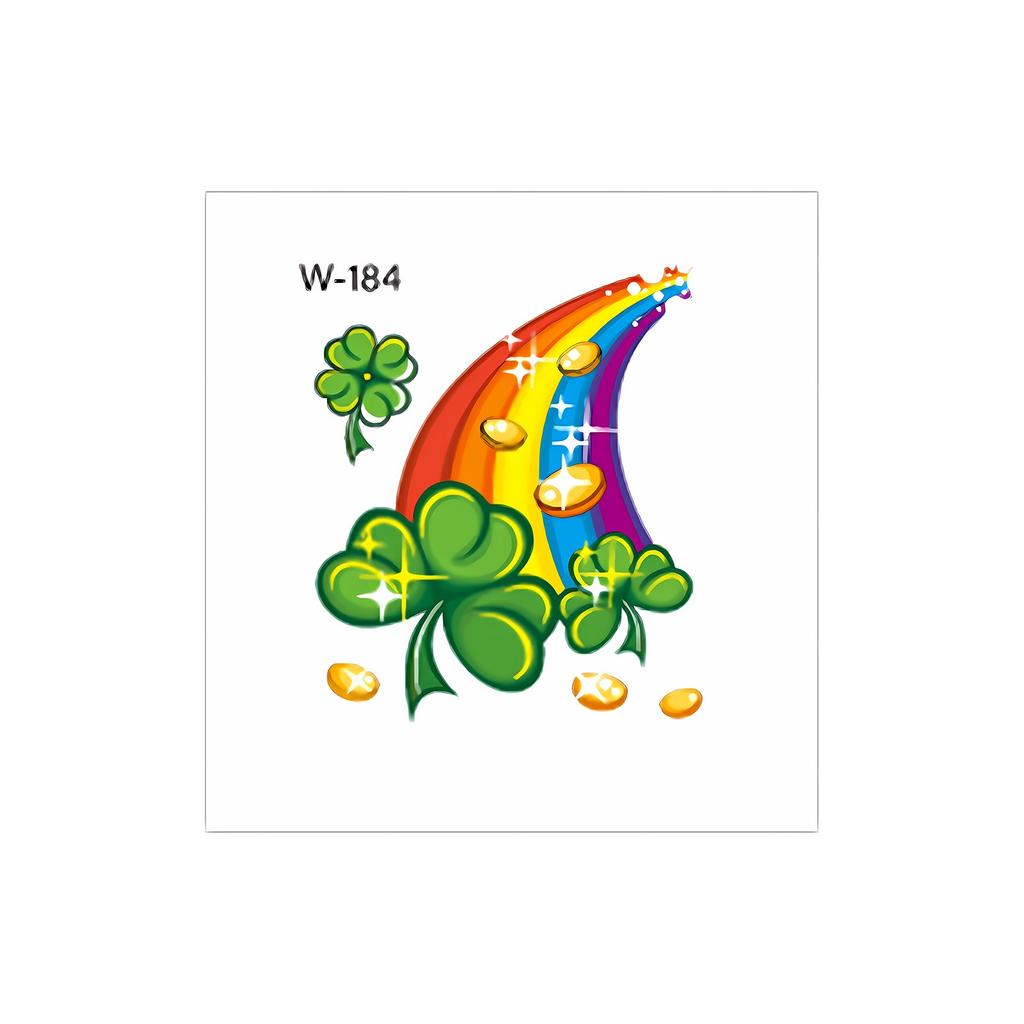 Наклейки для боди-арта в стиле «День Святого Патрика»