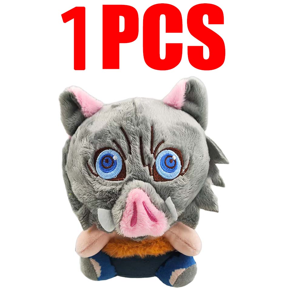 Плюшевые игрушки Клинок, рассекающий демонов Аниме Камадо Танджиро Хашибира Иноске Томиока Гию Ренгоку Кёджуро Кочо Шинобу Агацума Дзэницу