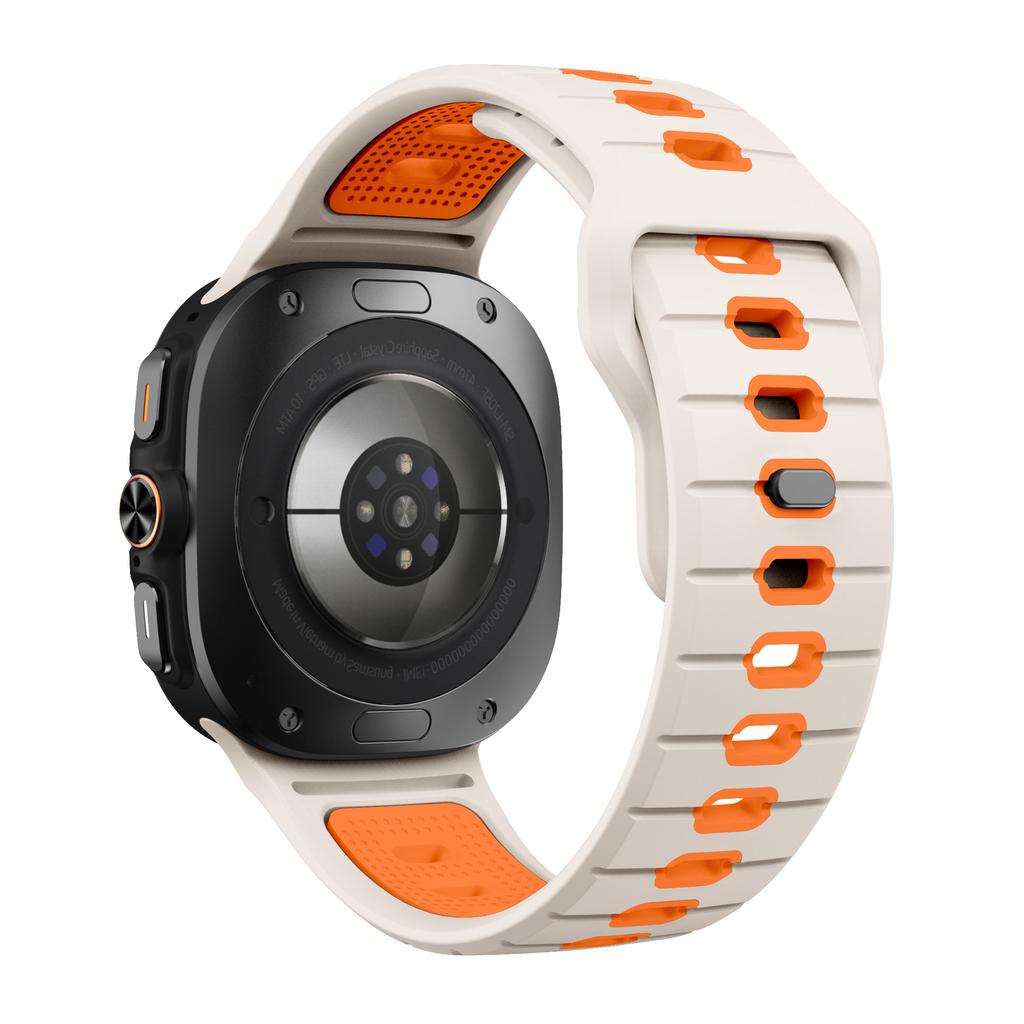 Для Samsung Galaxy Watch 7 Ultra Ремешок 47мм Аксессуары correa Спортивный Силиконовый Браслет Для Samsung Galaxy Watch Ultra 2025 ремешок 47 мм