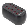 USB зарядная станция 10 портов небольшой настольный USB концентратор быстрой зарядки для отеля дома дорожная вилка