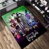 1Pc Corpse Bride Print Rug - Computer Chair Area Rug home decoration Carpet For Living Room Bedroom Flooring Mat