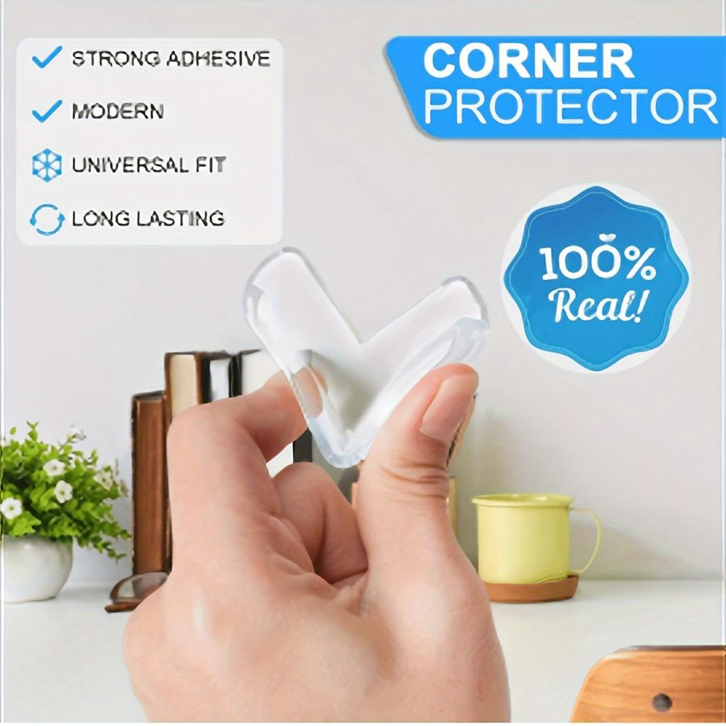 4-упаковка антистолкновительных угловых полос, окон, столов, обертывания краев, защитные антистолкновительные силиконовые мягкие прямоугольные наклейки