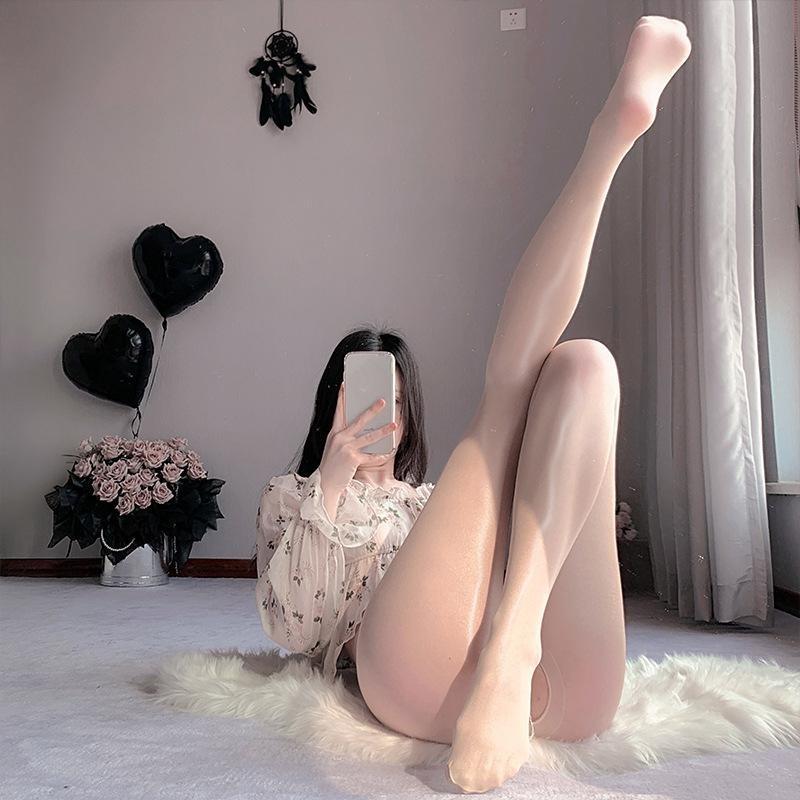 Женские блестящие колготки с высокой талией, сексуальные масляные блестящие высокоэластичные шелковистые чулки, женские прозрачные колготки, нижнее белье, чулочно-носочные изделия