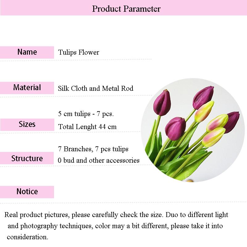 7 шт./букет искусственных цветов на День матери, мягкие силиконовые искусственные тюльпаны, цветы для свадьбы, дома, в помещении, на улице, искусственные свадебные цветы для рук