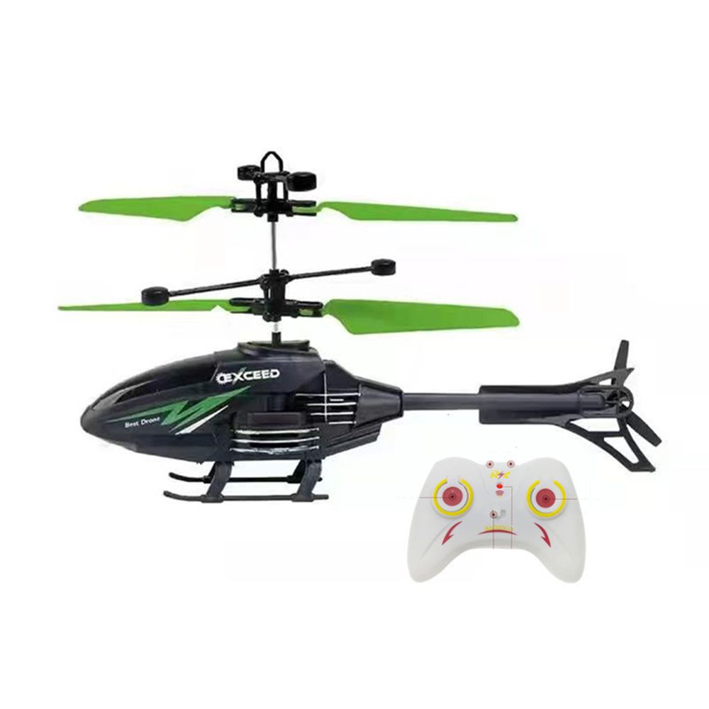 Plastic Rechargeable Mini Flying Helicopter Toy Remote Control Plane RC Helicopters Drone
