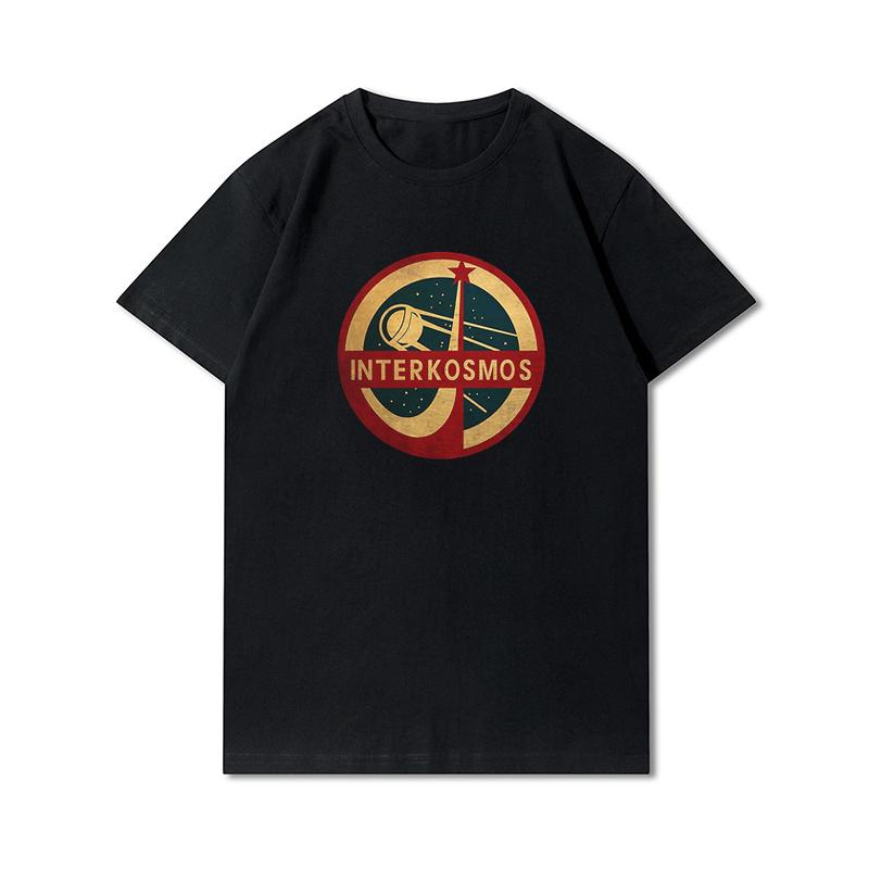 Летние мужские футболки больших размеров с принтом Cccp, повседневные топы большого размера с короткими рукавами, уличные футболки из 100% хлопка