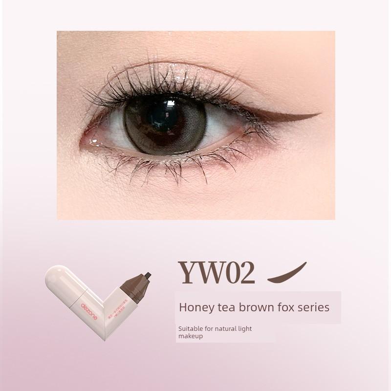 Dezone Dai Zhuang All-In-One Eyeliner Stamp for Precise Eyeliner Application, Long-Lasting Color, Portable, Recommended by Even the Most Clumsy Users