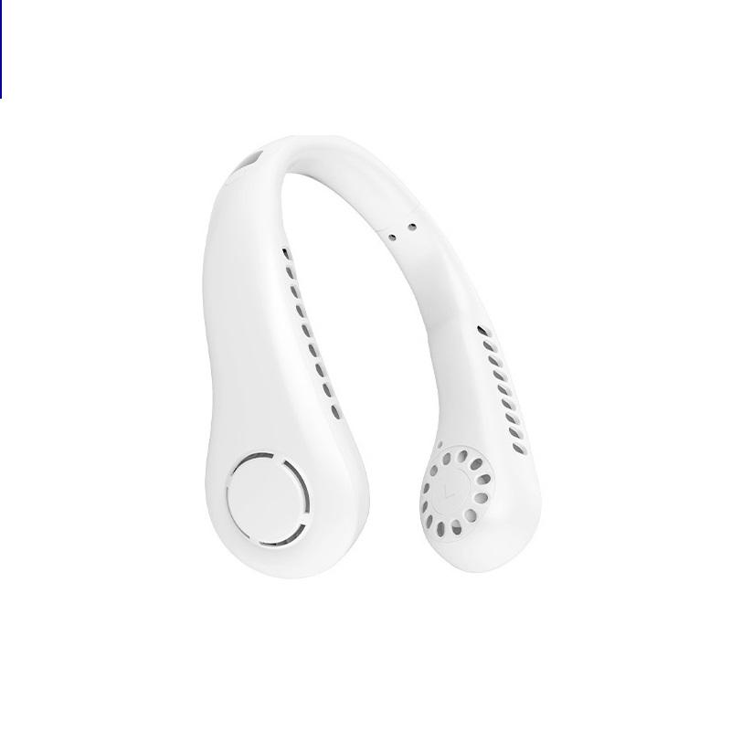 Цельнокроеное платье Портативный шейный вентилятор Вентилятор Носимый персональный вентилятор Перезаряжаемые наушники Дизайн