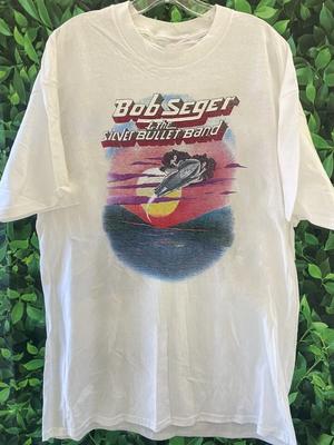 Хлопковая футболка Bob Seger & The Silver Bullet The Distance Tour UU1009