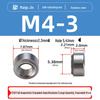 Нержавеющая сталь 304/316 Зубчатые гайко-заклепки - CLS-M2-M12 для применения в листовом металле