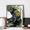 Demonic Killer Tengen Uzui Poster Canvas Painting Bar Retro Poster Modern Home Living Room Bedroom Study Decorative Art