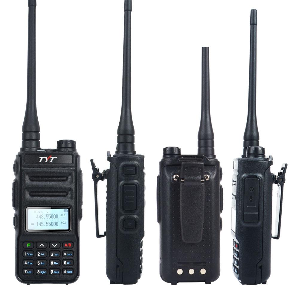 TYT TH-UV88 VOX двухдиапазонная рация VHF 136-174 МГц и UHF 400-480 МГц 5 Вт 200 каналов скремблер портативная двухсторонняя радиостанция TYT FM радио