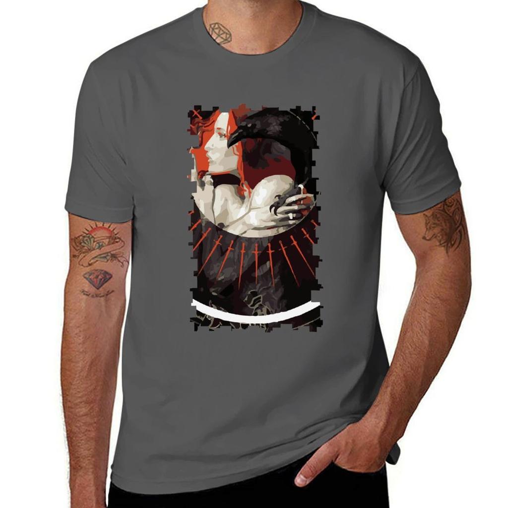 Leliana Tarot Card Tshirt Summer Print Short Sleeve Tee