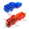 Electric Rail Train Assembled Luminous Rail Car DIY Ever-changing Childrens Roller Coaster Boy Educational Toy L003