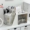 Вращающийся держатель для ручек в виде ящика: Настольный органайзер и стеллаж для хранения вещей