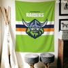 Canberra Raiders Wall Tapestry Aesthetic Wall Hanging Printed Fabric Blanket Decorative Tapestries for Bedroom Living Room Home Decor