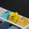 Креативный 3D Полимерный Кейкап Милый Мультяшный Утенок ESC Кейкапы для Механических Клавиатур Переключатели Украшение