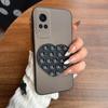 Чехол-присоска в форме сердца для Vivo Y53s 4G, Y51, Y31 2020, полупрозрачный матовый, ударопрочный, мягкий, из ТПУ