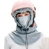 Унисекс зимняя шапка-балаклава толстая теплая ветрозащитная велосипедная хорошая воздухопроницаемость защитная маска для лица регулируемая полная защита для путешествий в холодную погоду лыжная шапка