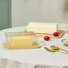 Rectangular Countertop Butter Dish Nordic Style Butter Container Tableware Butter Storage Box Cake