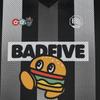 Li Ning × Badfive Баскетбольная Чемпионская Повседневная Мода Свободная Футболка-Поло Мужские Топы Черный ATSW749-1