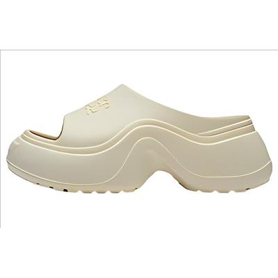 Li Ning Project Удобные резиновые сандалии-слайды для женщин Обувь белого цвета AGAT016-1