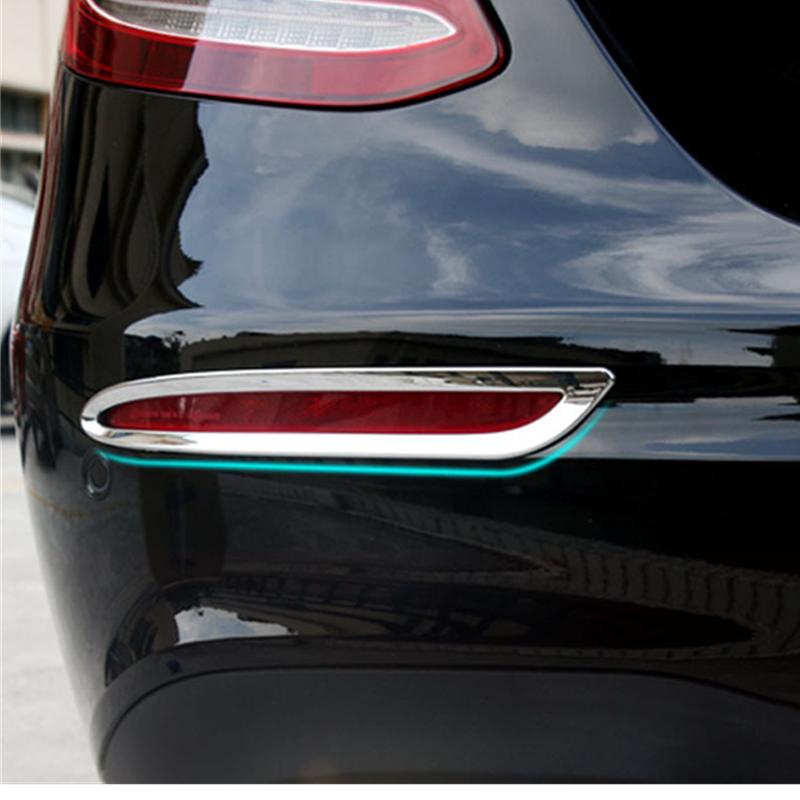 Стайлинг автомобиля после заднего заднего противотуманного фонаря, абажур, рамка, накладка на противотуманную фару, защитные чехлы для Mercedes Benz E Class W213