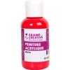 ACRYLIC PAINT 50ML CARMINE RED
