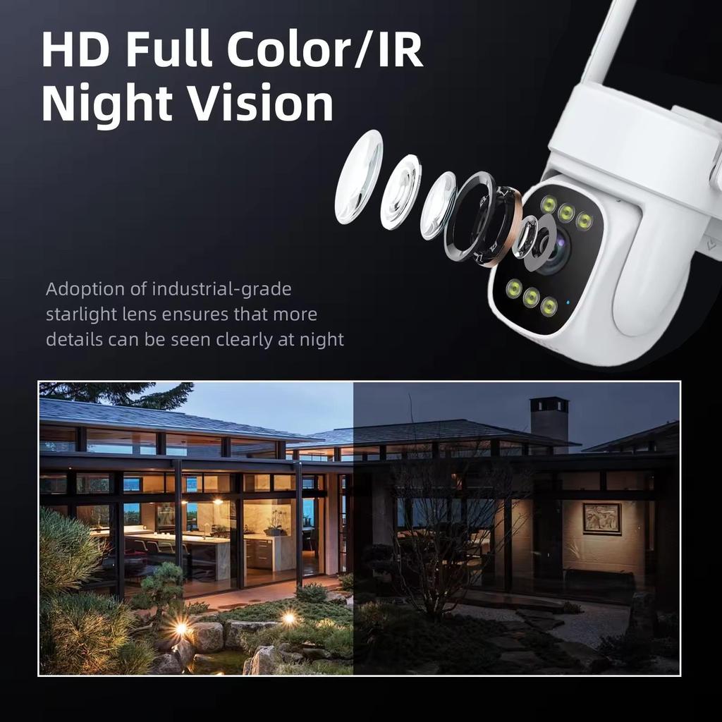 HiEasy 4G Solar-Powered Outdoor HD PTZ Surveillance Camera
