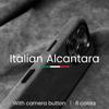 ALCANTARA Case for iPhone 16 Pro Max Compatible MagSafe Luxury Artificial Leather Supercar Suede Phone Cases Cover