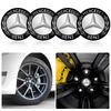 4Pcs 56MM Car Wheel Center Hub Caps Rim Caps Covers Emblem For Mercedes Benz AMG GLC GLE CLA W204 W205 W203 W211 W212 W213