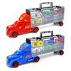 1 набор игрушечных моделей, реалистичных, симпатичных, раздвижных, мини-контейнеровозов для мальчиков и девочек