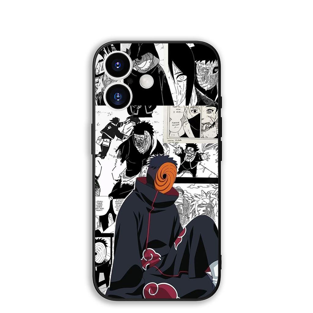 Cover for Apple iPhone 17 16 Plus 13 12 Pro Max Mini X XR Xs ProMax 16E 15+ 17+ Air Phone Case Obito Uchiha Itachi Tobi Narutos
